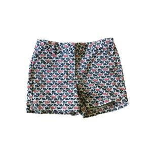 Vineyard Vines Girls Patriotic Whale Shorts Size 7 EUC